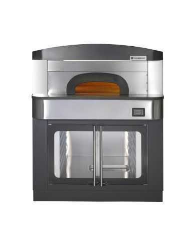 Electric pizza oven 9 pizzas - Hood - Cell - cm 153 x 172.5 x 182.5 h