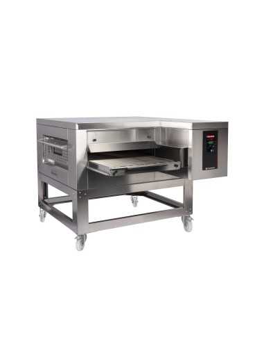 Forno tunnel per pizza elettrico - Pizze 60 all'ora - cm 179 x 121 x 53 h