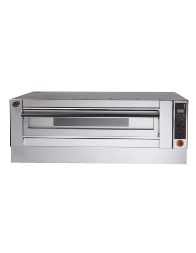 Horno de pizza eléctrico giratorio - Pizzas n.7 x 30 Ø - n.6 x 34 Ø - n.3 x 45 Ø