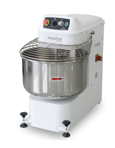 Spiral mixer - Capacity kg 30 / lt 40 - cm 45.5 x 82.5 x 87.4 h