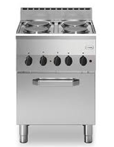 Electric kitchen - N. 4 plates - Electric oven - Cm 60 x 60 x 85 h