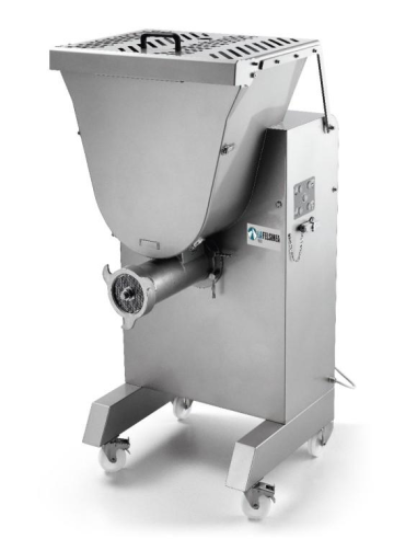 Automatic mincer 1000/1200 kg/hour - Three-phase - 90/120 kg tank