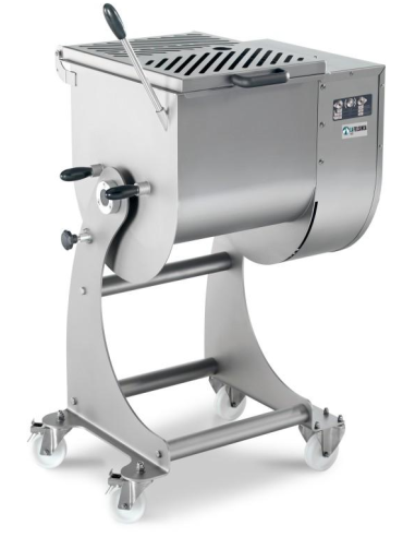 Meat mixer - Double shaft - Capacity kg 180/250 lt - Three phase