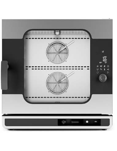 Horno eléctrico - N. 6 x cm 60 x 40 - cm 78.8 x 77.3 x 82.1 h