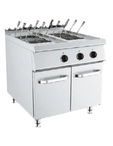 Electric cooker - Capacity 40 +40 lt - cm 80 x 90 x 90 h