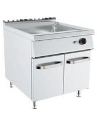 Gas bath - N. 2 x GN 1/1 + 2 x GN 1/3 - cm 80 x 90 x 90 h