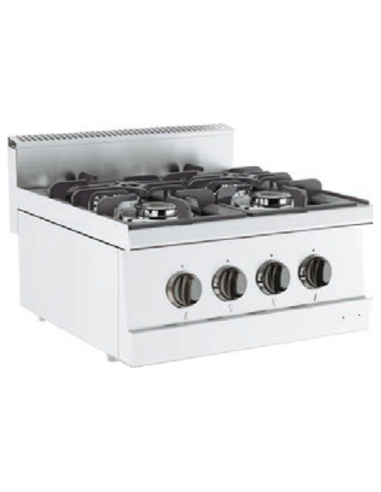 Gas cooker - From the counter - N.4 fires - cm 60 x 60 x 30 h