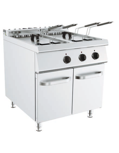 Electric fryer - Capacity 22+22 lt - cm 80 x 90 x 90 h