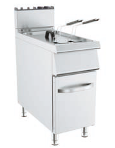 Gas fryer - Capacity 20 lt - cm 40 x 90 x 90 h