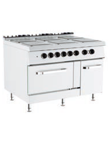 Electric kitchen - Electric oven - N.6 fires - cm 120 x 90 x 90 h