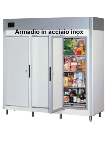 Armadio smontabile - Temp. -18 -22 °C - cm 232 x 82 x 235.5 h