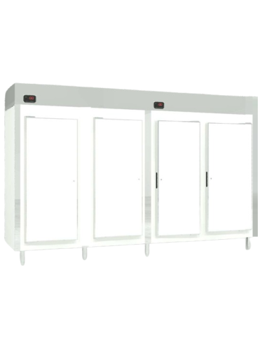 Demountable Wardrobe - Separate Rooms - Temperature  -18 -22°C - cm 316 x 82 x 235.5 h