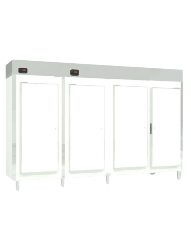 Demountable Wardrobe - Separate Rooms - Temperature -18 -22°C - cm 316 x 82 x 235.5 h