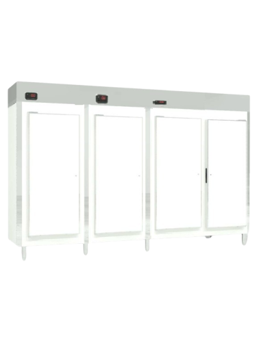 Demountable Wardrobe - Separate Rooms - Temperature 0 +10°C - cm 328 x 82 x 235.5 h