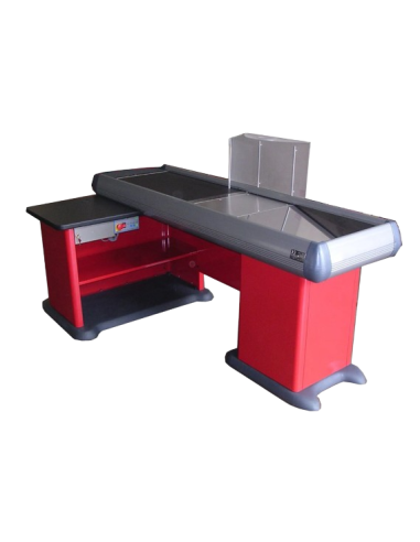 Banco cassa diritto - Ribbon conveyor - cm 338 x 115.5 x 88.5 h