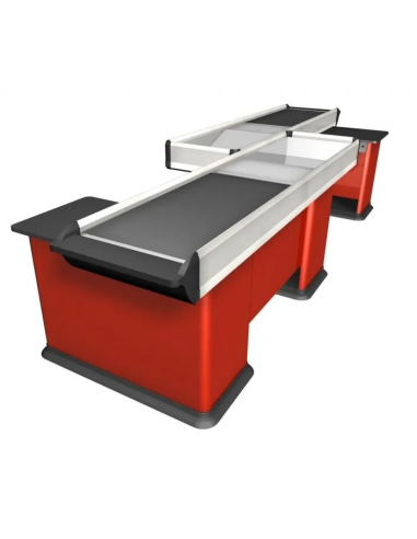 Motorized checkout counter - Scanner provision - cm 430