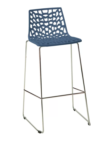 Polycarbonate stool - Dimensions cm 50 x 47 x 98 h