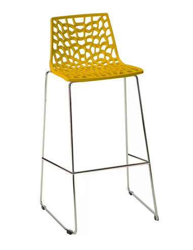 Polycarbonate stool - Dimensions cm 50 x 47 x 98 h