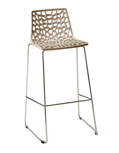 Polycarbonate stool - Dimensions cm 50 x 47 x 98 h