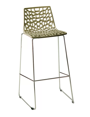 Polycarbonate stool - Dimensions cm 50 x 47 x 98 h