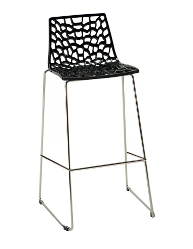 Polycarbonate stool - Dimensions cm 50 x 47 x 98 h