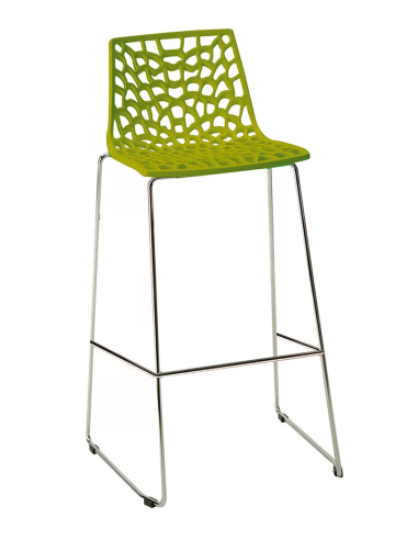 Polycarbonate stool - Dimensions cm 50 x 47 x 98 h