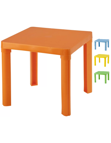 Baby table in polypropylene - Dimensions cm 46 x 46 x 42 h