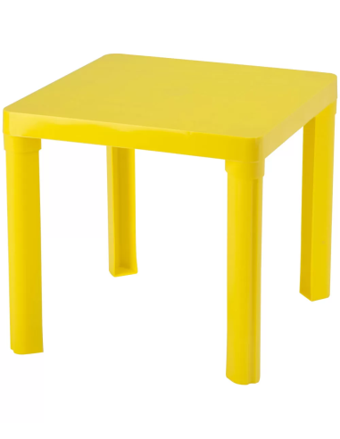 Baby table in polypropylene - Dimensions cm 46 x 46 x 42 h