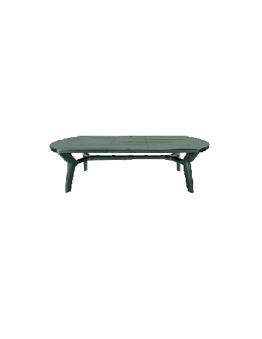 Polypropylene table - Dimensions cm 180 x 90 x 72.5 h