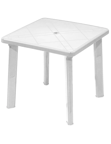 Mesa de polipropileno - Dimensiones cm 80 x 80 x 73 h