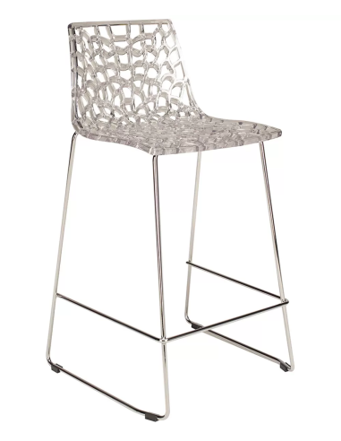 Polycarbonate stool - Dimensions cm 49 x 47 x 88 h