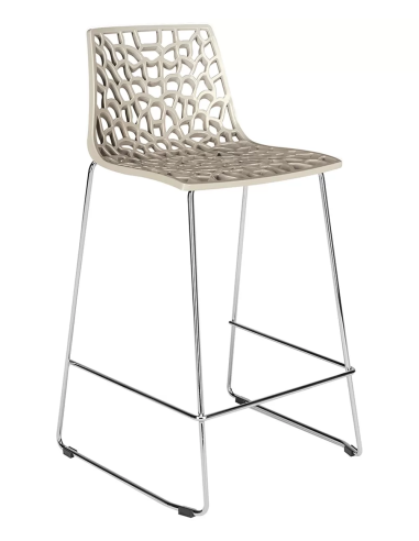 Polycarbonate stool - Dimensions cm 49 x 47 x 88 h