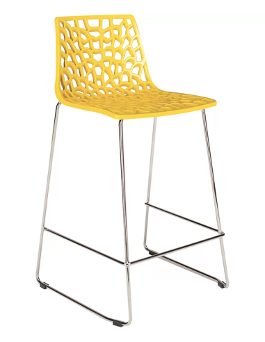 Polycarbonate stool - Dimensions cm 49 x 47 x 88 h