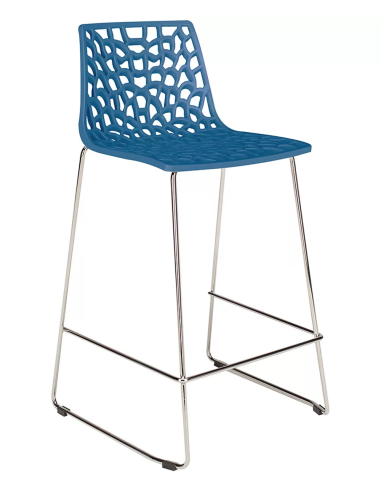 Polycarbonate stool - Dimensions cm 49 x 47 x 88 h