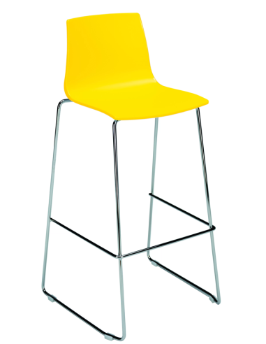 Polypropylene stool - Dimensions cm 49 x 47 x 98 h