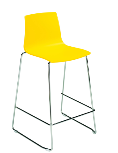 Polypropylene stool - Dimensions cm 49 x 47 x 98 h