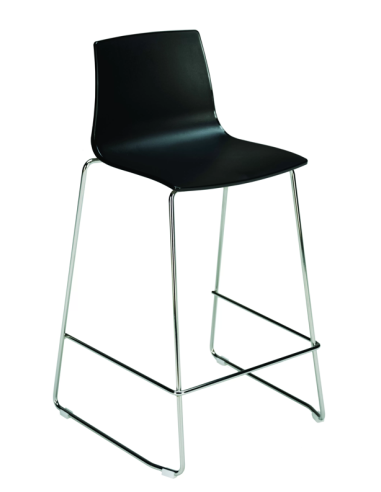 Polypropylene stool - Dimensions cm 49 x 47 x 98 h