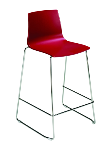 Polypropylene stool - Dimensions cm 49 x 47 x 98 h