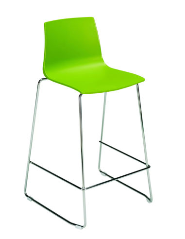 Polypropylene stool - Dimensions cm 49 x 47 x 98 h