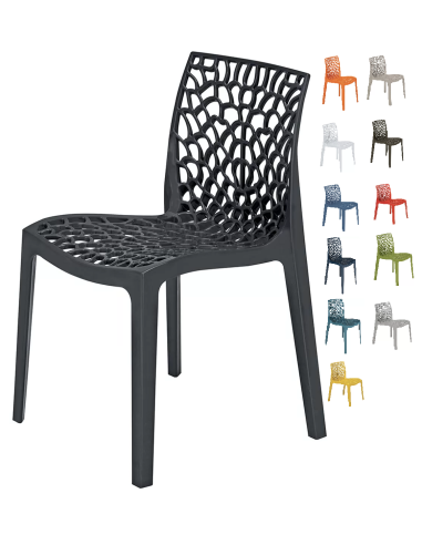 Polypropylene chair - Dimensions cm 52 x 51 x 81 h