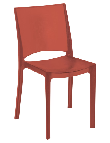 Transparent polycarbonate chair - Dimensions cm 48 x 50 x 81.5 h