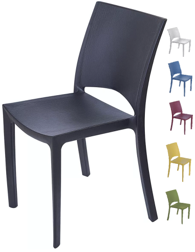 Polypropylene chair - Dimensions cm 48 x 49 x 80.5 h