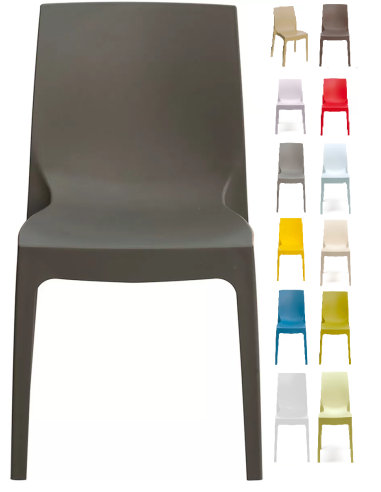 Polypropylene chair - Dimensions cm 52 x 54 x 81 h