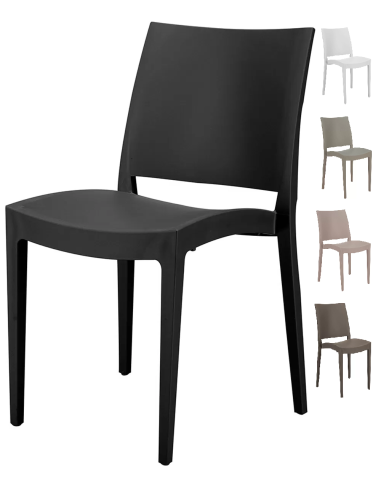 Polypropylene chair - Dimensions cm 49 x 51 x 80 h