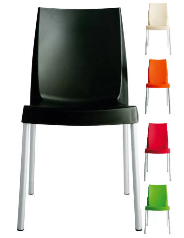 Polypropylene chair - Dimensions cm 47 x 52 x 85 h