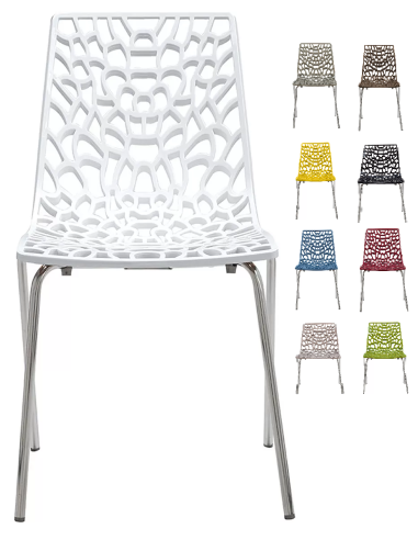 Polypropylene chair - Dimensions cm 48 x 53 x 81 h