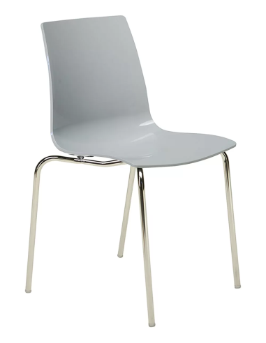 Polycarbonate chair - Dimensions cm 48 x 53 x 82.5 h