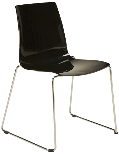 Polycarbonate chair - Dimensions cm 55 x 54 x 83.5 h