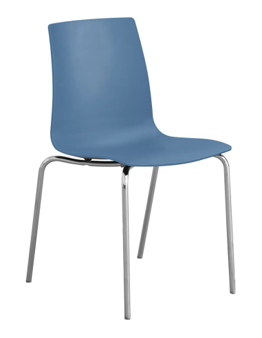 Polypropylene armchair matt - Dimensions cm 48 x 52.5 x 82.5 h