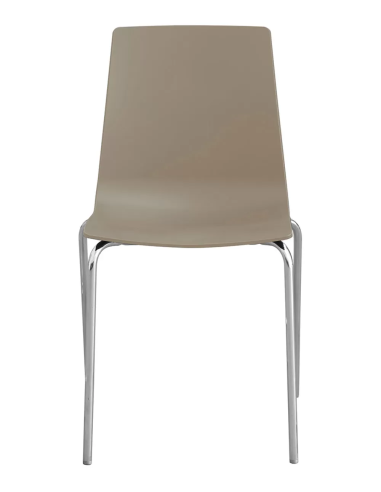 Polypropylene armchair matt - Dimensions cm 48 x 52.5 x 82.5 h